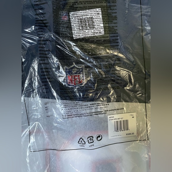 Authentic Mac Jones New England Patriots Nike Vapor Elite Jersey Size Mens 48 - Picture 6 of 6